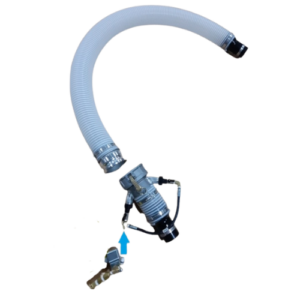 IWS Tube Assembly, 4" (QD Type) with 3" Reducers