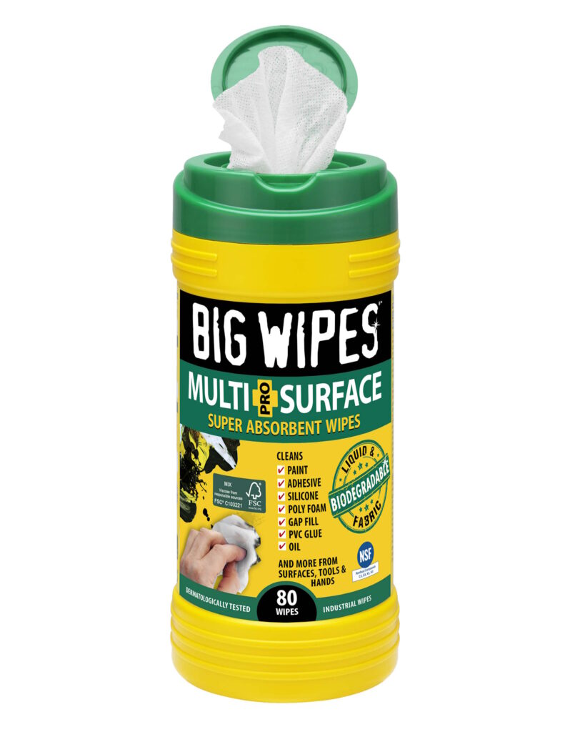 Big Wipes Green – Multi-Surface Absorbent Wipes