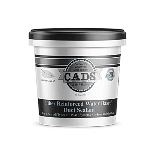 Mastic Fiber Reinforced Water Based Duct Sealant - CADS-1-W