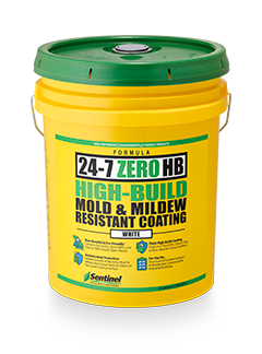 Sentinel 24-7 Zero High-Build Mold Control Coating - 5 Gallon - White